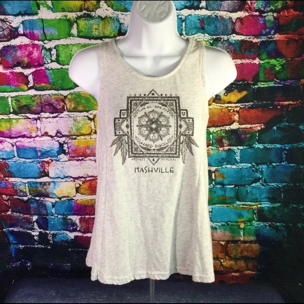 Hard Rock Cafe Nashville Braided Top Women’s S